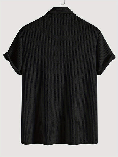 Herren Klassisches Strukturiertes Poloshirt | Bequem & Vielseitig | Smarter Casual-Look